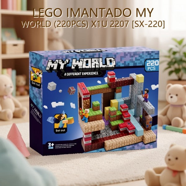 CUBOS IMANTADO MY WORLD (220PCS) X1U 2207 [SX-220]