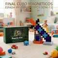 CUBO IMANTADO ESPADA MY WORLD 128PCS [BZ96-13] PRECIO FINAL!!!!