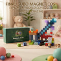 CUBO IMANTADO ESPADA MY WORLD CON LUCES 163PCS [BZ96-15A] PRECIO FINAL!!!!