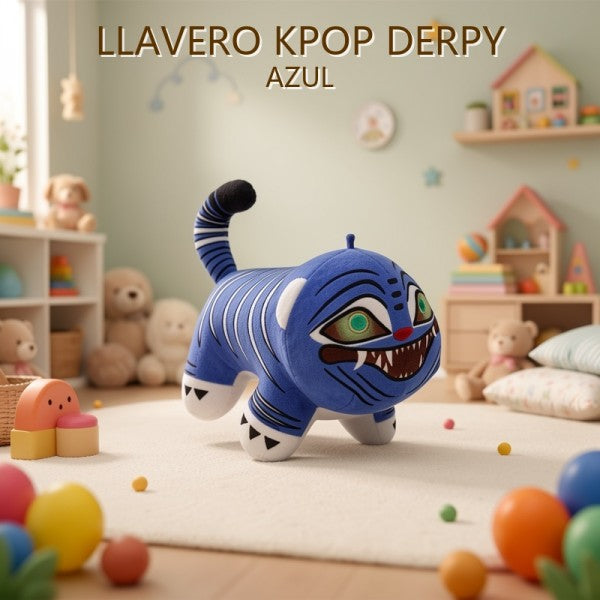 LLAVERO KPOP DERPY AZUL