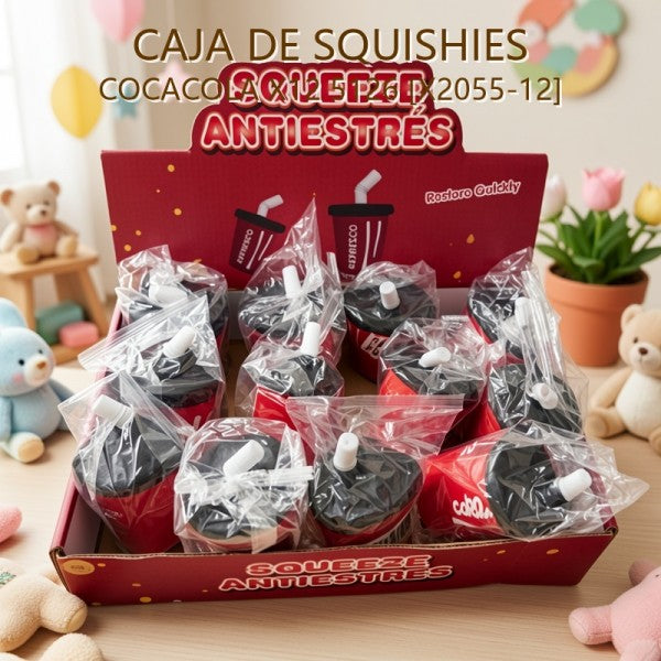 SQUISHY COCACOLA X12 5126 [X2055-12]