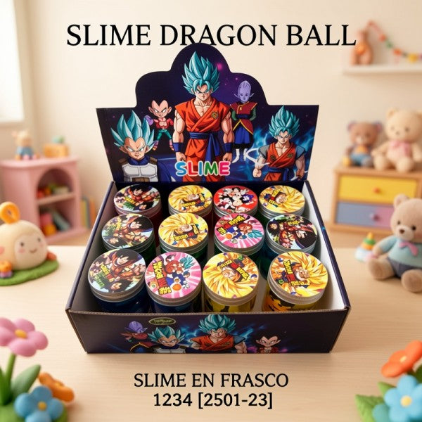 SLIME EN FRASCO X12 ANIMALES 1074 [X817-8]