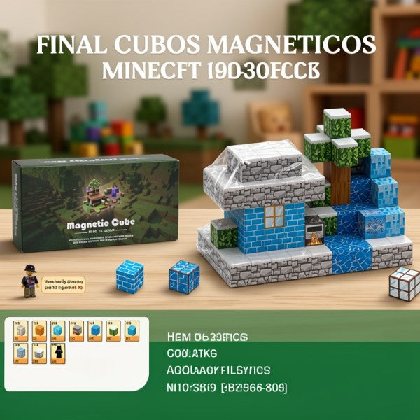 CUBOS IMANTADO MINECRAFT 110PCS 3939 [BZ96-80] PRECIO FINAL!!!!