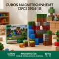 CUBOS IMANTADO MINECRAFT 72PCS 3915 [BZ96-73]