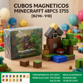 CUBOS IMANTADO MINECRAFT 48PCS 3755 [BZ96- 91B]