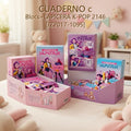 CUADERNO C BLOCS+LAPICERA KPOP 2146 [JZ2017-1095]