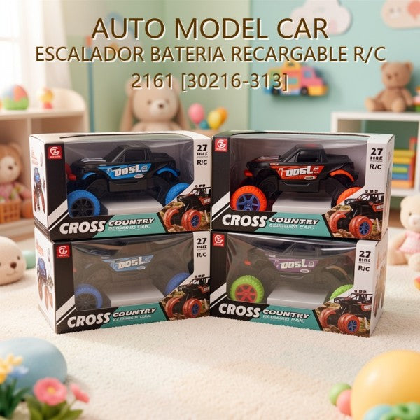 AUTO MODEL CAR ESCALADOR BATERIA RECARGABLE A CONTROL REMOTO R/C 2161 [30216-313]