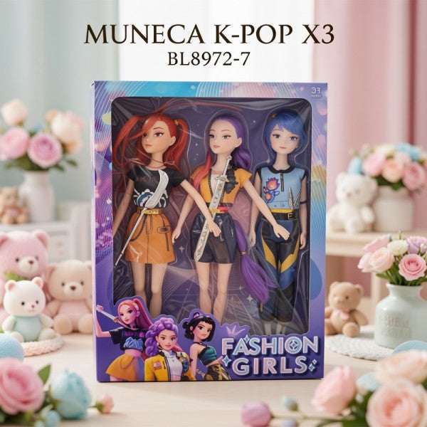 KPOP MUÑECA X3 BL8972-7