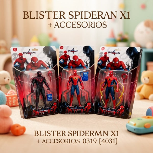 SPIDERMAN EN BLISTER X1 + ACCESORIOS 0319 /6486 [4031]