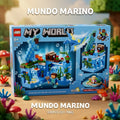 BLOQUES MINECRAFT MUNDO MARINO 330PCS 1060 [GT-106]