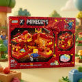BLOQUES MINECRAFT X1 CIUDAD DE LAVA 220PCS 1053 [GT-105]