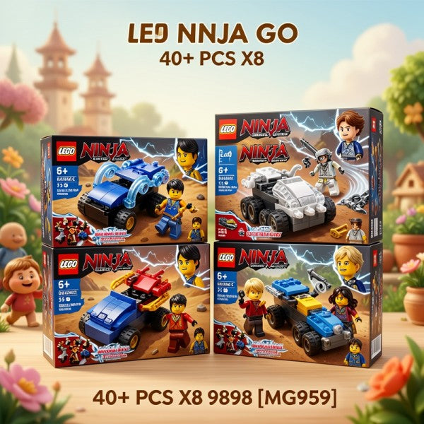 BLOQUES NINJA GO X8 9898 [MG959]