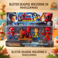 AVENGERS DEADPOOL WOLVERINE EN BLISTER X4 9045{24904}