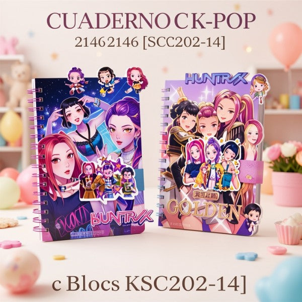 CUADERNO C BLOCS KPOP 2146 [SC202-14]