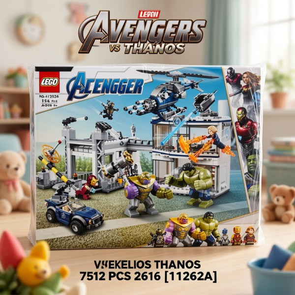 BLOQUES AVENGERS VS THANOS 752 PCS 2616 [11262A]