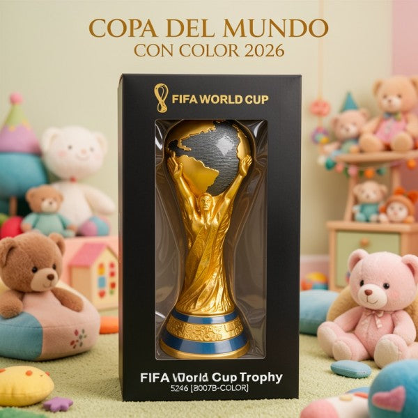 FUTBOL COPA DEL MUNDO CON COLOR 2026 28CM 5246 [8007B-COLOR]