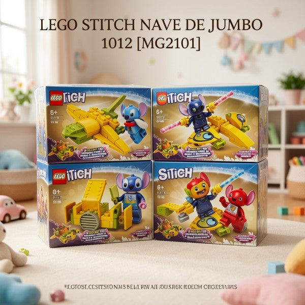 BLOQUES STITCH NAVE DE JUMBO 1012 [MG2101]