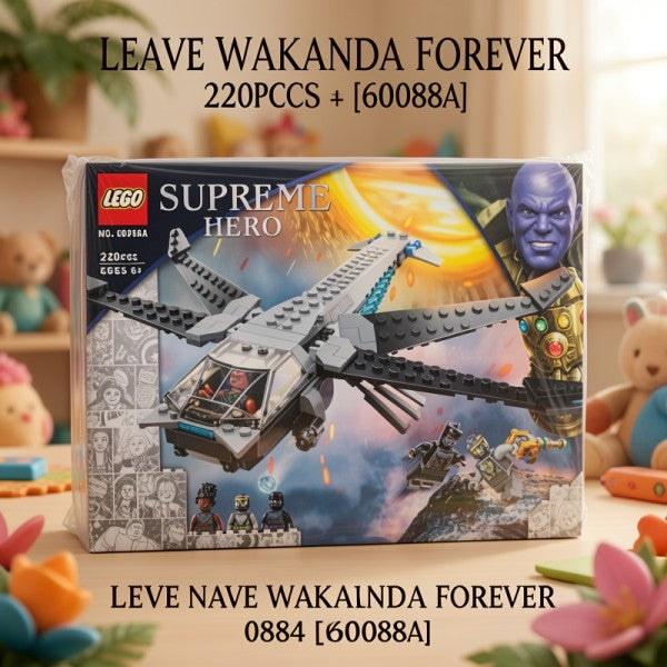 BLOQUES NAVE WAKANDA FOREVER 220PCS 0884 [60088A]