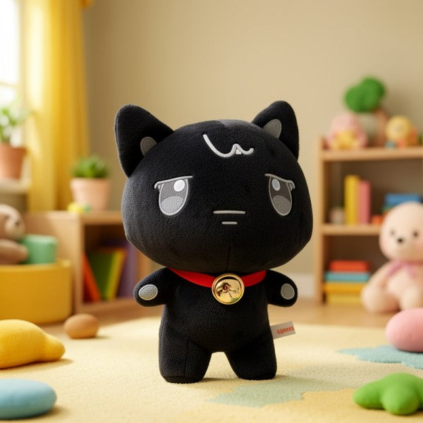 ATEEZ GATO NEGRO 20CM