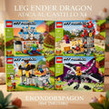 BLOQUES ENDER DRAGON ATACA AL CASTILLO X4 1864 [MG1186]