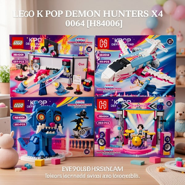 LEGO BLOQUES K POP DEMON HUNTERS X4 0064 [H84006]