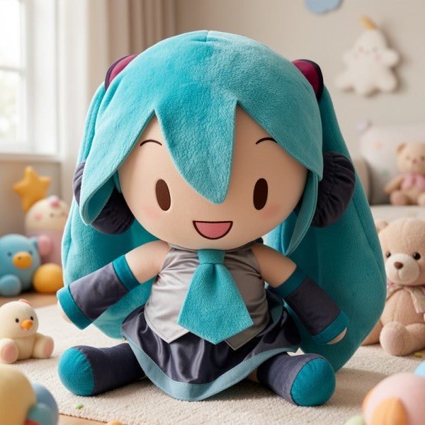 MIKU SENTADO 20CM