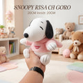 SNOOPY ROSA CON GORRO 20CM
