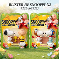 SNOOPY EN BLISTER X2 3226 [62322]