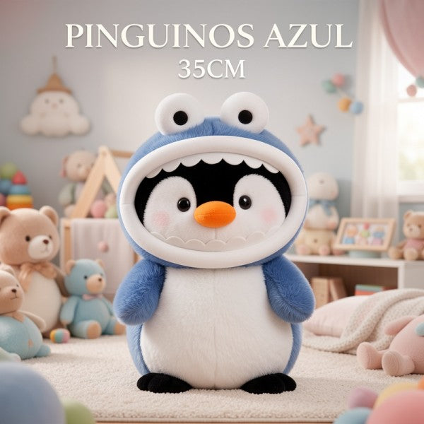 PINGUINO AZUL 35CM