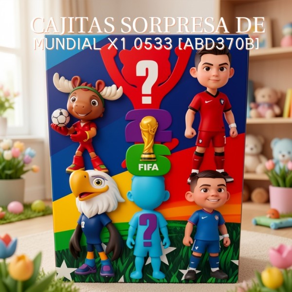CAJITAS SORPRESA DE MUNDIAL X1 0533 [ABD370B]