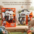 PISTOLA ELECTRICA DE BALAS GOMA CONTIENE 48 MUNICIONES 0050[BIG539]