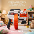 PISTOLA ELECTRICA DE BALAS GOMA CONTIENE 36 BALAS 0074[BIG546]