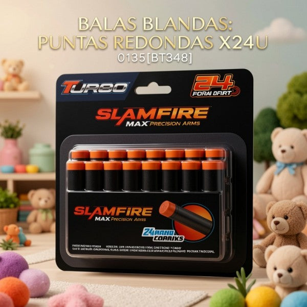 BALAS BLANDAS: PUNTAS REDONDAS X24U 0135[BT348]