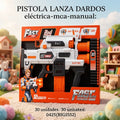 PISTOLA LANZA DARDOS ELéCTRICA-MANUAL: 30 UNIDADES 0425[BIG552]