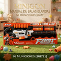 MINIGUN MANUAL DE BALAS BLANDAS 96 MUNICIONES [BH721]