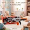 PISTOLA ELECTRICA DE BALAS BLANDAS 36 MUNICIONES [BIG516]