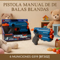 PISTOLA ELECTRICA DE BALAS GOMA CONTIENE 36 BALAS 0074[BIG546]
