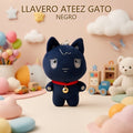 LLAVERO ATEEZ GATO NEGRO