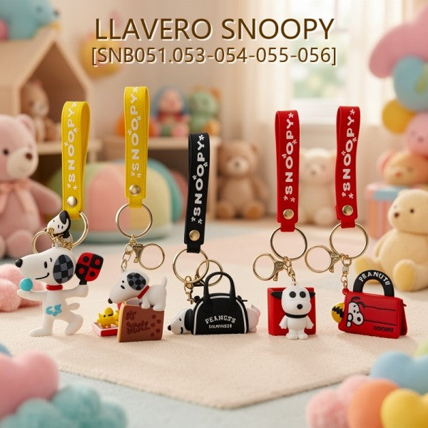 LLAVERO SNOOPY [SNB051.053-054-055-056]