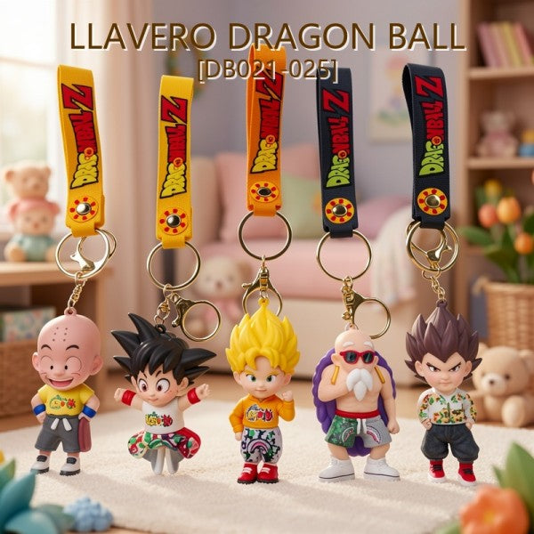 LLAVERO DRAGON BALL [DB021-025]