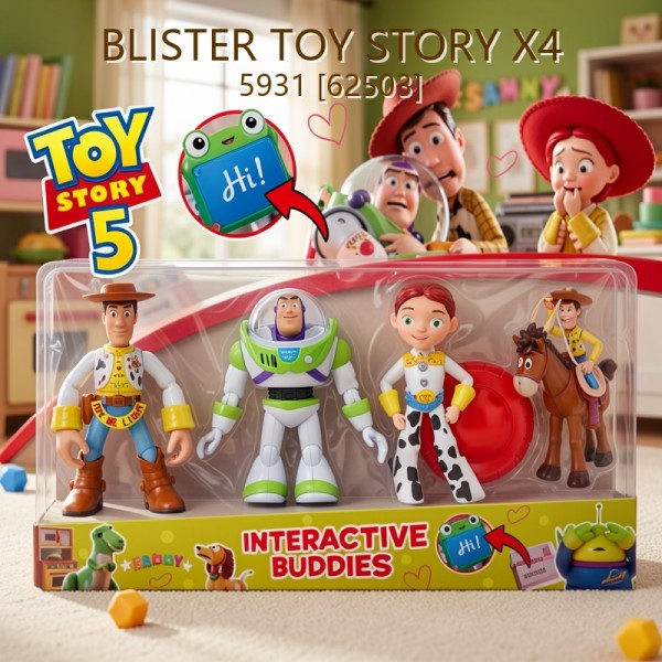 TOY STORY EN BLISTER X4 5931 [62503]
