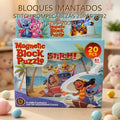 BLOQUES IMANTADOS STITCH ROMPECABEZAS 20PCS 7892 [BZ95-200B]
