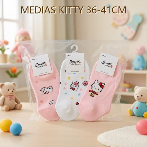 FINAL MEDIAS KITTY 36-41CM X12 UNIDADES