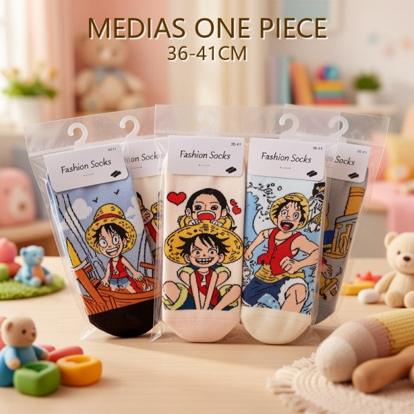 FINAL MEDIAS ONE PIECE 36-41CM X12 UNIDADES