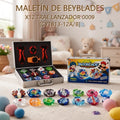 BEYBLADES EN MALETÍN X12 TRAE LANZADOR 0009 [CY1813-12A/B]