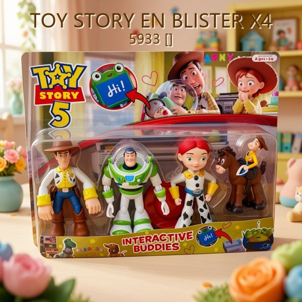 TOY STORY EN BLISTER X4 5933