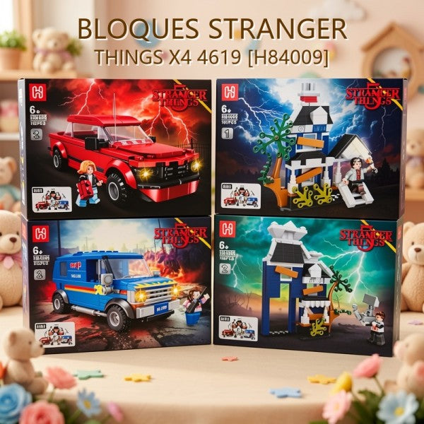 BLOQUES STRANGER THINGS X4 4619 [H84009]