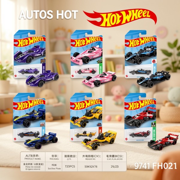 AUTOS HOT WHEEL X1 9741 FH021