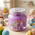 SLIME EN POTE FLORES X1 0858 HL8037