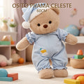 OSITO PIJAMA CELESTE 60CM